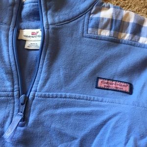 Vineyard Vines Sz S Shep 1/4 zip